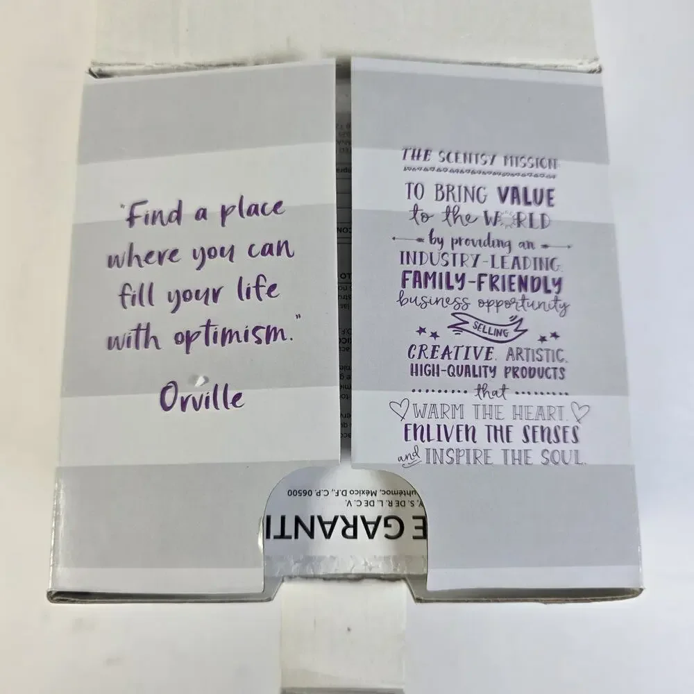 Scentsy Dearly Departed Skull Mini Warmer Halloween Retired New Open Box